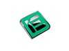 ES#4730244 - IEGRUU31 - IE Logo Badge - Speed Green - Update your car's look with an IE badge, showing that there is more to your build than a typical car. - Integrated Engineering - Audi Volkswagen Porsche