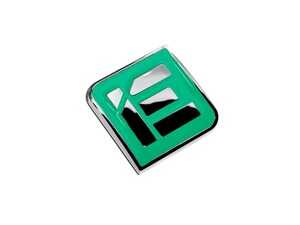 ES#4730244 - IEGRUU31 - IE Logo Badge - Speed Green - Update your car's look with an IE badge, showing that there is more to your build than a typical car. - Integrated Engineering - Audi Volkswagen Porsche