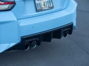 G87 M2 Gloss Black Rear Diffuser