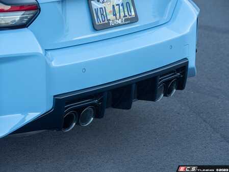 ES#4714895 - 050525LA01 - G87 M2 Gloss Black Rear Diffuser - Transform the entire aesthetic of your M2 with a simple yet effective diffuser upgrade! - Turner Motorsport - BMW