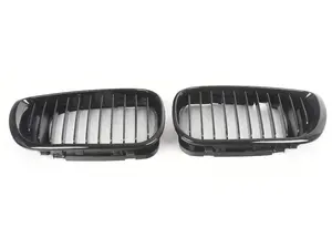 Glazing Black Front Grille Set - E46 3-Series LCI