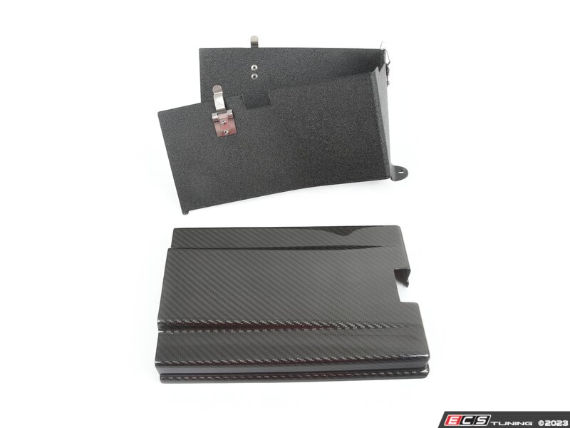 ECS 014676LA01KT MK8 GTI / Golf R Carbon Fiber Battery Cover Kit