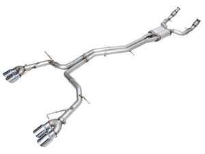 ES#4730298 - AWEC8S6S7TK - AWE Track Edition Exhaust System - Audi C8 S6/S7 2.9TT - Equipped with the same precision-engineering as its Touring Edition counterpart, minus the 180 Technology resonators in the rear. - AWE - Audi