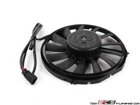 ES#514106 - 4B3959457 - A/C Condenser Fan - 200W - 280MM fan located in front of the AC condenser - ACM - Audi