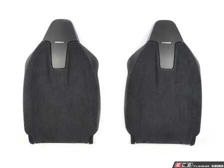 ES#4503914 - 52105A40302 - BMW M Performance Seat Back in Open-Pore Carbon Fiber/Alcantara - Genuine BMW M Performance - BMW