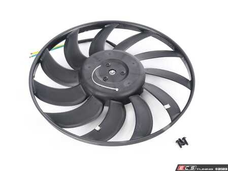 ES#2871546 - 4F0959455 - Electric Fan Assembly - 383mm - Replacement fan on the left side - Febi - Audi