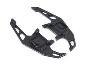 ES#4715624 - NGT003B - Leyo Fusion Paddle Shifter Replacements - Black - Made of composite plastic material and strengthened with a coating for improved surface durability and texture - LEYO - Volkswagen