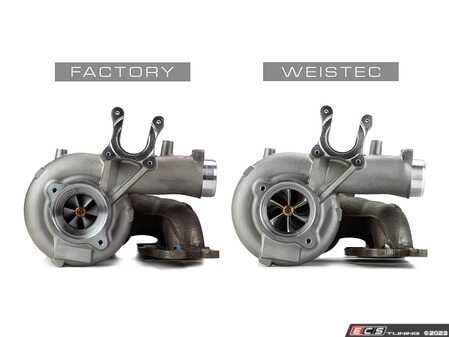 ES#4730408 - 01-555-01859-9 - Weistec BMW S55 W.3 Turbo Upgrade - Astonishing gains up to +295 Horsepower & 344 Torque! 100% Bolt-on installation / Upgrade. You are required to ship Weistec your OE turbochargers as a core. - Weistec - BMW