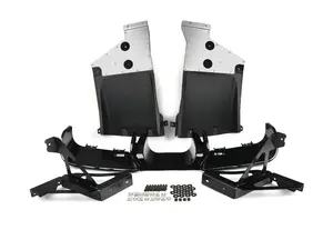 JCW GP2 Rear Center Diffuser Retrofit Kit - Gloss Black Bumper Diffuser