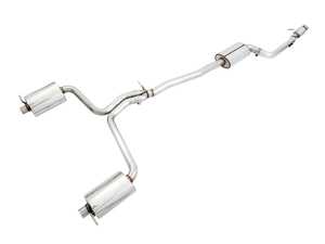 ES#4043500 - 3015-31014 - AWE Touring Edition Exhaust System - W205 C300 - Delivers a civil, smooth soundtrack throughout the range while providing an enhanced in-cabin driving experience. Features AWE's proprietary 180 Technology resonators. - AWE - Mercedes Benz