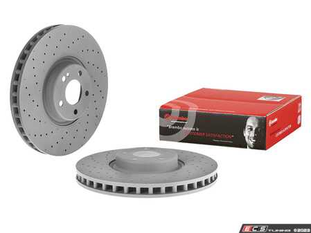 ES#4731962 - 0004209003KT2 - Front Brake Rotors - Pair (360x36) - Includes rotor secure screws - Brembo - Mercedes Benz