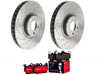 ES#4731963 - 0004209003KT3 - Front Brake Service Kit - Featuring ECS V5 Rotors and Brembo Ceramic Pads. - Brembo - Mercedes Benz