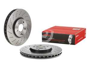 ES#4732012 - 220421191264KT1 - Front Brake Rotors - Pair (360 X 36 mm) - includes new rotor securing screws - OEM Supplier! - Brembo - Mercedes Benz