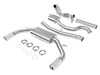 ES#4731988 - UH079-EXA - Unitronic 8V A3 Turbo-Back Exhaust System - Featuring a GESi 5" UHO+ catalytic converter which flows into 3-inch T304 Stainless Steel mandrel bent tubing cat-back. - Unitronic - Audi