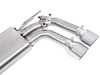 ES#4731987 - UH080-EXA - Unitronic 8V/8V.2 S3 Turbo-Back Exhaust System - Round Chrome Tips - Featuring a GESi 5" UHO+ catalytic converter which flows into 3-inch T304 Stainless Steel mandrel bent tubing Cat-Back. - Unitronic - Audi