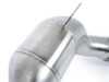 ES#4731989 - UH082-EXA - Unitronic Performance Turbo-Back For MK7/MK7.5 Golf R - Round Chrome Tips - Featuring a GESi 5" UHO+ catalytic converter which flows into 3-inch T304 Stainless Steel mandrel bent tubing Cat-Back. - Unitronic - Volkswagen