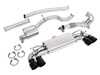 ES#4731990 - UH082-BLK-EXA - Unitronic Performance Turbo-Back For MK7/MK7.5 Golf R - Black Tips - Featuring a GESi 5" UHO+ catalytic converter which flows into 3-inch T304 Stainless Steel mandrel bent tubing Cat-Back. - Unitronic - Volkswagen
