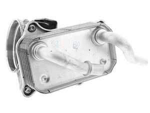 ES#4732023 - 1121800065 - Engine Oil Cooler - Gasket to timing case not included. - Vemo - Mercedes Benz