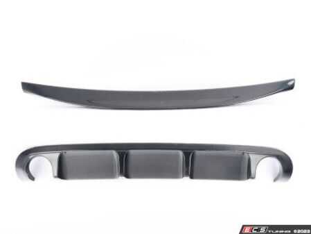 ES#4751221 - 001215LA01EBKT - Audi B7 A4 S-line Rear Diffuser & Trunk Spoiler - Add some aggressive styling to your Audi! - Enthusiast Bundles - Audi