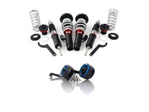 ES#4751315 - 029310ECS01EBKT - ECS E9x AWD Performance Coilovers & Upgraded Monoball Thrust Arms - The ultimate suspension upgrade. Performance Adjustable Coilovers with fresh thrust arms with mono-ball upgrades pre installed! This can be considered our ground control kit with the new and improved driving experience for your AWD E9x! - Enthusiast Bundles - BMW