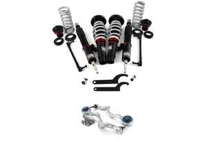 ES#4751320 - 029309ECS01EBKT - ECS E9x RWD Performance Coilovers & Upgraded Monoball Thrust Arms - The ultimate suspension upgrade. Performance Adjustable Coilovers with fresh thrust arms with mono-ball upgrades pre installed! This can be considered our ground control kit with the new and improved driving experience for your RWD E9x! - Enthusiast Bundles - BMW