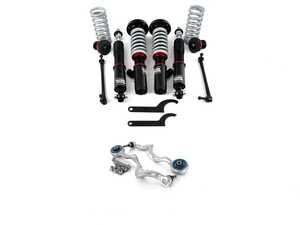 ES#4732701 - 029311ECS01DBKT - 1 - LEAVE SD - ECS E90/E92 M3 Performance Coilovers With Upgraded Monoball Thrust Arms - The ultimate suspension upgrade. Performance Adjustable Coilovers with fresh thrust arms with mono-ball upgrades pre installed! This can be considered our ground control kit with the new and improved driving experience for your E9x M3! - Doorbusters - 