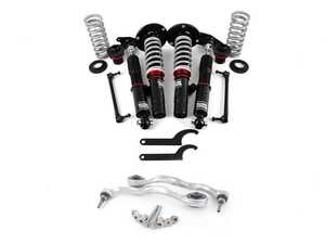 ES#4751306 - 029313ECS01EBKT - ECS F2x/F3x 3-Bolt RWD Performance Coilovers & Upgraded Monoball Thrust Arms - The ultimate suspension upgrade. Performance Adjustable Coilovers with fresh thrust arms with mono-ball upgrades pre installed! This can be considered our ground control kit with the new and improved driving experience for your 2,3 and 4 series! - Enthusiast Bundles - BMW