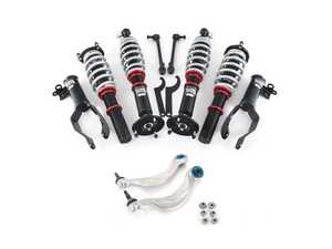 ES#4751589 - 002361ECS01EBKT - ECS F10 xDrive Performance Coilovers & Upgraded Monoball Thrust Arms - The ultimate suspension upgrade. Performance Adjustable Coilovers with fresh thrust arms with mono-ball upgrades pre installed! This can be considered our ground control kit with the new and improved driving experience for your F10! - Enthusiast Bundles - BMW
