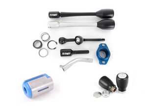 ES#4751469 - 013263TMS011AEBK - Turner Adjustable Short Shift Kit & 6-Speed Weighted Shift Knob AND Polyurethane Shifter Arm Bushing - Adjustable throw to fine tune your driving experience! - Enthusiast Bundles - BMW
