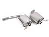 ES#2827376 - SSXAU249 - Cat-Back Exhaust System - Resonated - 2.76" stainless steel with quad GT100 polished tips - Milltek Sport - Audi