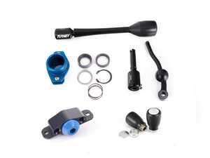 ES#4733022 - 013263TMS012ADBK - Turner Adjustable Short Shift Kit With 6-Speed Weighted Shift Knob AND Polyurethane Shifter Arm Bushing - Adjustable throw to fine tune your driving experience! For this doorbuster sale you will also receive a Turner Motorsport 6-speed 340g shift knob AND Polyurethane Shifter Arm Bushing - Doorbusters - BMW
