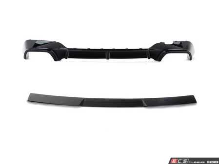 ES#4751489 - 008653LA01EBKT - G20 M340 ABS Diffuser & ABS Rear Window Spoiler - Gloss Black ABS Styling package includes both the rear diffuser as well as the complimentary gloss black rear window spoiler. A full vehicle facelift! - Enthusiast Bundles - BMW