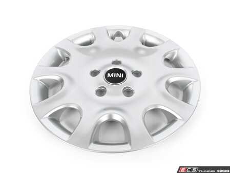 ES#3141284 - 36106864171 - Wheel Cover  MINI F55 F56 F57 - 15"  - Priced Each  - Used on steel wheels as a cover. - Genuine MINI - MINI