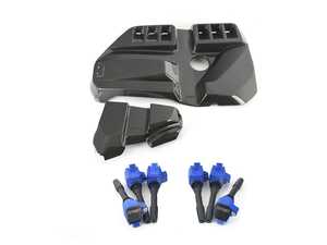 ES#4751596 - 001644TMS01EBKT - G80 G82 G87 S58 Carbon Engine+ECU Cover & Set Of 6 Ignition Coils - Beautiful carbon fiber engine, ECU cover, and a set of 6 performance ignition coils to refresh the performance of your S58. - Enthusiast Bundles - BMW