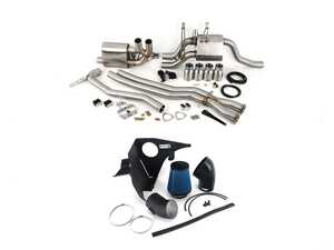 ES#4751384 - 023410LA09EBKT - E46 M3 Turner Intake & Valved Catback Exhaust - As close to perfection as you can get. Lightweight, free-flowing valved exhaust with valve controller for a versatile sound experience. The Turner Motorsport intake boasts a 200% improvement in flow! - Enthusiast Bundles - BMW