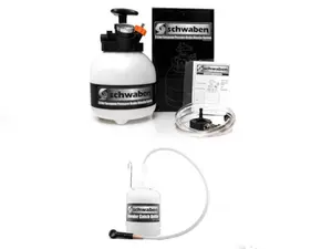 3-Liter European Pressure Brake Bleeder with Catch Bottle