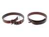 ES#3980423 - E101DARK - Rennline Vintage Leather Luggage Rack Strap Set - Dark Leather - Complete the vintage look of your Rennline 911 Roof Rack with these high quality leather straps - Rennline - Porsche