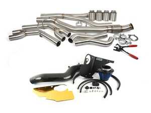 ES#4751289 - 043742LA0101EBKT - F87 M2 N55 Cat-Back Exhaust & Carbon Intake System - Performance Catback Exhaust for pure unrestricted power and sound. The included Turner Carbon Intake adds +7 WHP / +14 lb-ft of torque! - Enthusiast Bundles - BMW