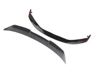 ES#4751482 - 008686LA01EBKT - G80 M3 Carbon Front Lip & Carbon High Kick Trunk Spoiler - The carbon fiber masterpiece that your G80 has been waiting for. - Enthusiast Bundles - BMW