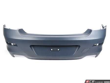 ES#4423568 - 51127261576KT - Rear Bumper Trim - Primed - Genuine BMW rear bumper. 
Price includes core charge. - Genuine BMW - BMW