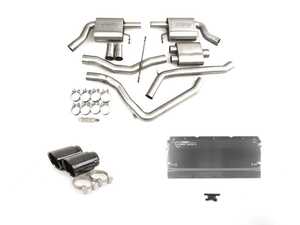 ES#4751121 - 016795LA02EBKT - C7 A6 Pre-Facelift 2.0T Exhaust & Engine & Transmission Street Shield Aluminum Skid Plate - Enhance the exhaust note on your A6's exhaust system and keep it safe with a Street Shield! - Enthusiast Bundles - Audi