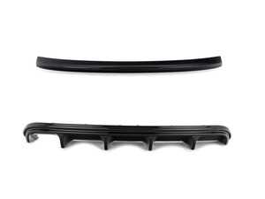 ES#4751508 - 007186LA01EB2KT - MK6 Jetta GLI Textured Black Rear Diffuser & Trunk Spoiler - Add aggressive styling with our In-House Engineered Textured Black Rear Diffuser and gloss black trunk spoiler! - Enthusiast Bundles - Volkswagen
