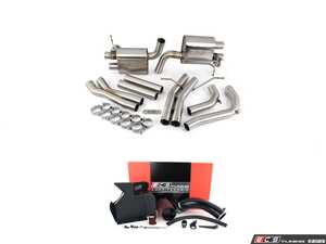 ES#4751079 - 039732LA01EBKT - Audi B8/8R SQ5 Downpipe Back Exhaust - Valved & Luft-Technik Intake System - Enhance the sound and perfromance of your SQ5 with our Valved Downpipe Back Exhaust and a FREE Luft-Technik Intake System - Enthusiast Bundles - Audi