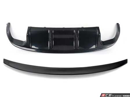 ES#4751215 - 026861ECS01EB2KT - Audi B8 S4 Pre-facelift Rear Diffuser & Trunk Spoiler - Add some aggressive styling to your Audi! - Enthusiast Bundles - Audi