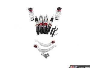 ES#4751075 - 000773LA01EBKT - B8/8R Q5/SQ5 Quattro Adjustable Damping Coilovers & Thrust Arm Monoball Upgrade (M14 Ball Joints) - Take control of your ride while going low with our sport-tuned coilover system! - Enthusiast Bundles - Audi
