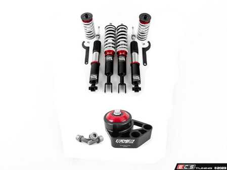 ES#4751047 - 027966ECS01EBKT - Adjustable Damping Performance Coilover System - Audi B6/B7 A4/S4 & Performance Rear Differential Mount - Take control of your ride while going low with our sport-tuned coilover system! - Enthusiast Bundles - Audi