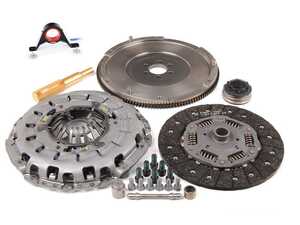 ES#4751080 - ECSB6A4RA4S1EBKT -  RA4 240mm Clutch Conversion Kit - Stage 1, Driveshaft Center Support Bearing Carrier & Rear Differential Mount - Lightweight flywheel with the S4 pressure plate and disc - Enthusiast Bundles - Audi