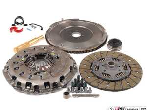 ES#4751081 - ECSB6A4RS4CCEBKT - RA4 240mm Clutch Conversion Kit - Stage 2, Driveshaft Center Support Bearing Carrier & Rear Differential Mount - Lightweight flywheel with the RS4 pressure plate and disc - Enthusiast Bundles - Audi