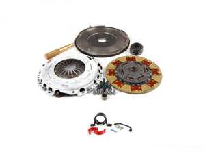 ES#4751082 - RA4S3-STEELEBKT - RA4 240mm Clutch Conversion Kit - Stage 3, Driveshaft Center Support Bearing Carrier & Rear Differential Mount - ECS RA4 Lightweight Flywheel with the Clutch Masters Stage 3 clutch kit - Enthusiast Bundles - Audi Volkswagen