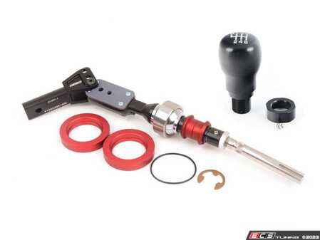 ES#4751235 - 009198ECS01EBKT - Audi B7 RS4 Adjustable Short Throw Shifter & Shift Knob - Find your perfect setting with 2 steps of throw reduction - Enthusiast Bundles - Audi